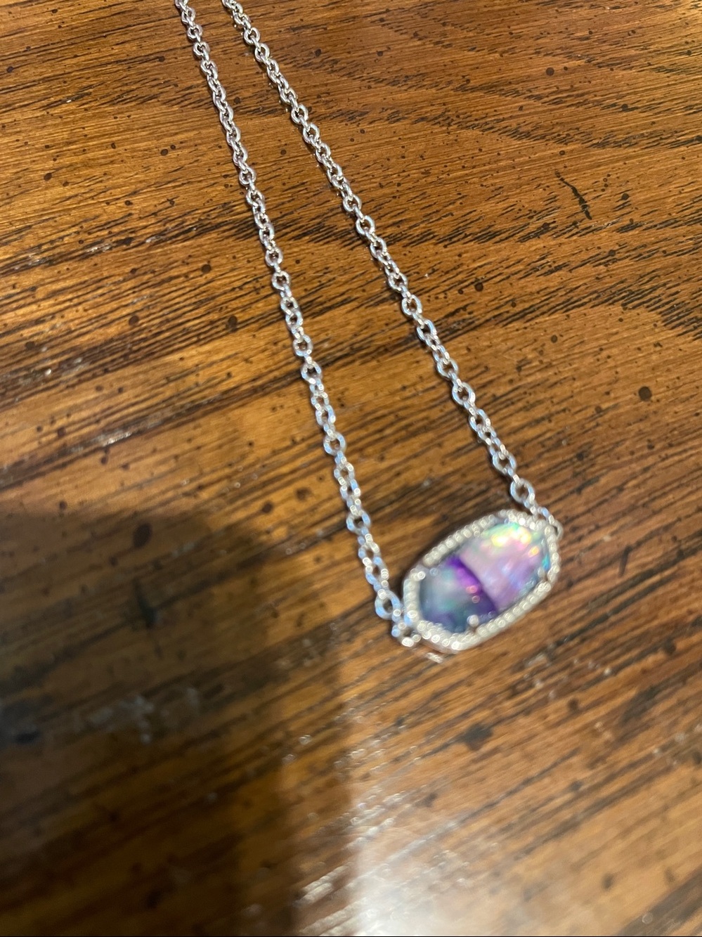 NWOT Kendra Scott Elaina Bracelet Lilac Abalone π - Picture 2 of 3